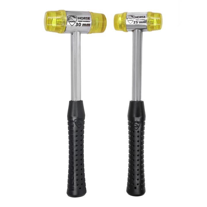 چکش فیبر هورس مدل ART-HS-2530MM  وزن 650 گرم مجموعه 2 عددی